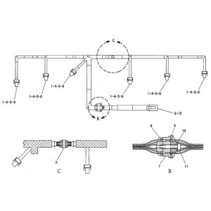 Injecteur 222-5917 compatible Caterpillar